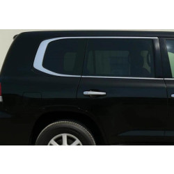 Купить Полная окантовка окон дизайн 2025 (2008-2015, нерж) для Lexus LX570 / 450d