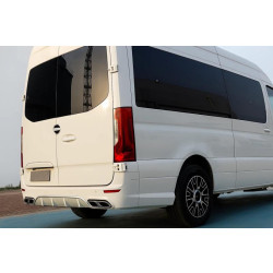 Купить Задний бампер AMG (для средней базы, ABS) для Mercedes Sprinter W907/W910 2018- гг