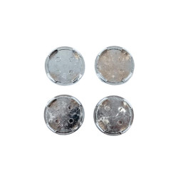 Купить Колпачки на диски 54.5/50мм черные (4 шт) для Тюнинг Ford