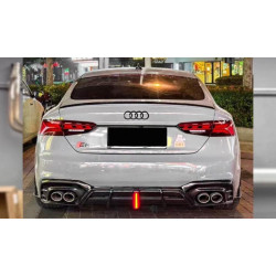 Купити Дифузор заднього бампера V3 (для S-Line 2021-2025, Карбон) для Ауди A5 рр