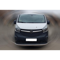 Купить Передняя защита ST008 (нерж) для Renault Trafic 2015- гг