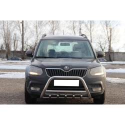 Купить Кенгурятник WT003 (нерж) для Skoda Yeti 2009-2017 гг