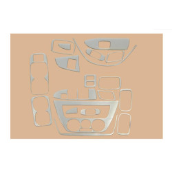 Купити Накладки на панель V2 (Meric) Алюміній для Mitsubishi Lancer 9 2004-2008 рр