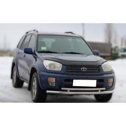 Купить Передняя защита ST014-1 (нерж) для Toyota Rav 4 2001-2005 гг