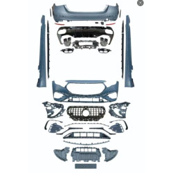 Купити Комплект обвісів AMG E53 з заднім дифузором (для Avantgarde/Exclusive) для Mercedes E-сlass W214 2023- рр