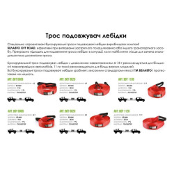 Купить Трос BELAUTO 11т, 20м полиэстер