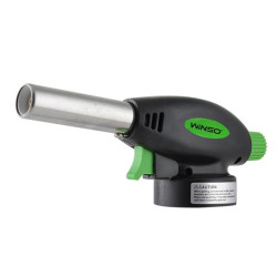 Купить Газовая горелка Winso, сопло: Ø 19мм, длина 68мм с автоматическим пьезоподжигом, керам. защита 260220