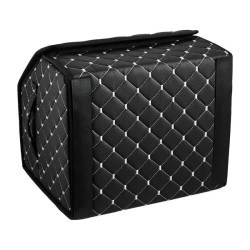 Купити Сумка органайзер Beltex Еко шкіра S 35х30х30 чорна/біла