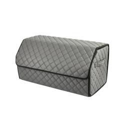 Купити Сумка органайзер Beltex Еко шкіра L 60х31х31 сіра/сіра