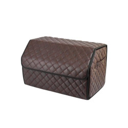 Купить Сумка органайзер Beltex Эко кожа S 35х30х30 коричневая/коричневая