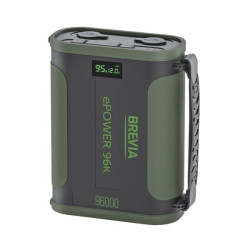 Купити Повербанк (Power Bank) Brevia ePower 96000mAh 307.2Wh LiFePo4 Black/Green