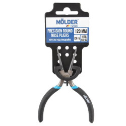 Купить Круглогубцы Molder прецизионные Cr-V 120мм, прорезиненная ручка