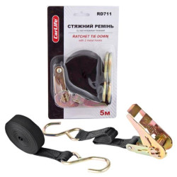 Купить Стяжной ремень с замком CarLife 1т, 5м