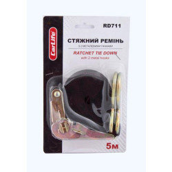 Купить Стяжной ремень с замком CarLife 1т, 5м