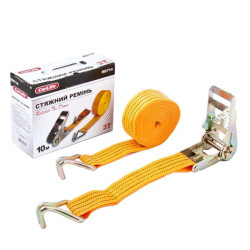 Купити Стяжний ремінь з замком CarLife 3т, 10м