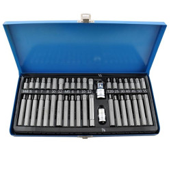 Купить Профессиональный набор звезд и шестигранников Molder CR-V 40шт