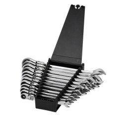 Купить Набор ключей Winso PRO комбинированные с трещоткой и карданом CR-V 12шт (7-8-9-10-12-13-14-15-16-17-18-19мм)