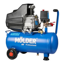 Купить Компрессор воздушный Molder с ресивером 24л, 175л/мин, 1100Вт