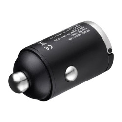 Купити Автомобільний зарядний пристрій Brevia ePower NanoMetal 38W 1xUSB-C+1xUSB-A чорний