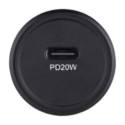 Купити Автомобільний зарядний пристрій Brevia ePower TurboCharge 20W 1xUSB-C чорний