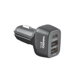 Купити Автомобільний зарядний пристрій Winso PRO 44W USB-C+2xUSB-A