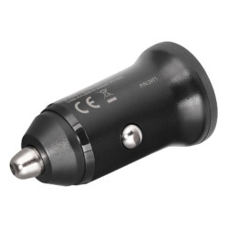 Купити Автомобільний зарядний пристрій Brevia ePower DualCharge 30W 1xUSB-C+1xUSB-A, чорний