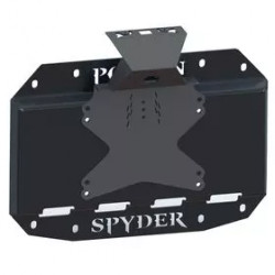 Купить Spare tire carrier delete plate with camera mount Poison Spyder - Jeep Wrangler JL