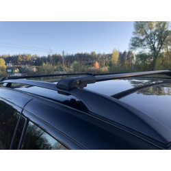 Купити Перемички на звичайні рейлінги WingCarrier V1 (2 шт) до 140 см, Чорні