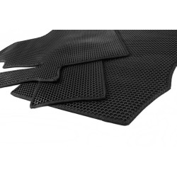 Купить Резиновые коврики Carsuit P-HEV (Черные) для Mitsubishi Outlander 2012-2021 гг