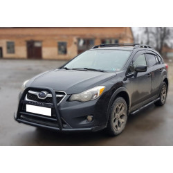 Купить Кенгурятник F1-71 Black (нерж) для Subaru XV 2011-2017 гг