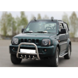 Купить Кенгурятник F2-01 (нерж) для Suzuki Jimny 1998-2018 гг