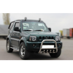 Купить Кенгурятник F2-01 (нерж) для Suzuki Jimny 1998-2018 гг