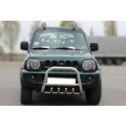 Купить Кенгурятник F2-01 (нерж) для Suzuki Jimny 1998-2018 гг