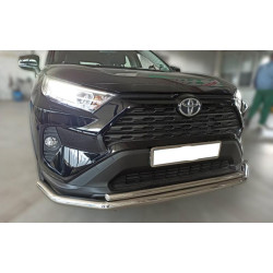 Купить Передняя защита F3-10 (нерж) для Toyota Rav 4 2019- гг