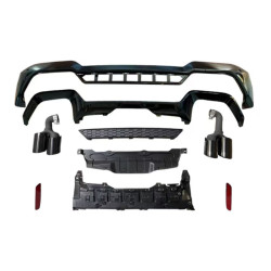 Купить Задний диффузор с насадками (для F97 2022-2024) для BMW X3 G01 2018- гг