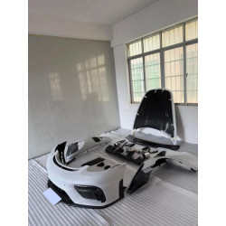 Купити Комплект обвісів GT4 (ABS -2025 Карбон) для Porsche Boxster/Cayman 982 (718) 2016- рр