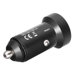 Купить Автомобильное зарядное устройство Winso PRO 48W 1xUSB-C+1xUSB-A, display, metal