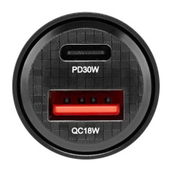 Купити Автомобільний зарядний пристрій Winso PRO 30W 1xUSB-C+1xUSB-A