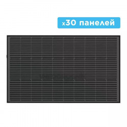 Купити Набір сонячних панелей EcoFlow 30*400 Solar Panel Стаціонарні