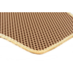 Купити Гумові килимки Carsuit (Бежевий) для Fiat 500X 2014-2024 рр