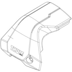 Купить Крышка опоры левая 54249 (Edge Clamp) (TH 1500054249)