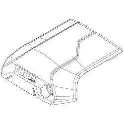 Купить Крышка опоры левая 54745 (Raised Rail Edge) (TH 1500054745)