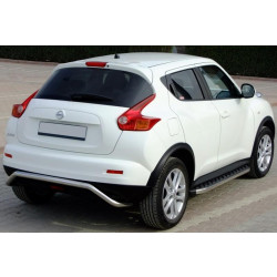 Купить Боковые Подножки BlackLine (2 шт, Алюминий) для Nissan Juke 2010-2019 гг