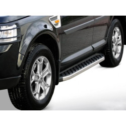 Купить Боковые Подножки BlackLine (2 шт, Алюминий) для Range Rover Sport 2014-2022 гг