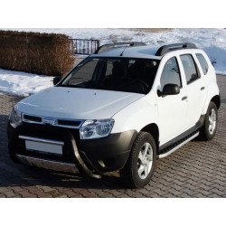 Купить Боковые Подножки BlackLine (2 шт, Алюминий) для Renault Duster 2008-2017 гг