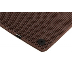 Купить Резиновые коврики Carsuit (2000-2006, автомат, коричневый) для Ford Transit