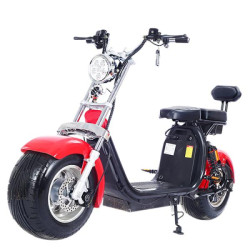 Купить Електроскутер Citycoco Long 1500W, 60V12Ah, Red