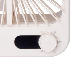 Купить Вентилятор настільний портативний акумуляторний із зарядкою від USB