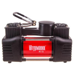 Купить Компресор "Штурмовик" AC-72 150psi/25Amp /90л/2 циліндра /шланг 5,0м/клеми