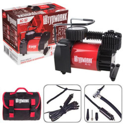 Купить Компресор "Штурмовик" AC-52 150psi/15Amp/40л/прикурювач